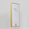 Effect aluminium fotolijst Quadro 61x91 5 cm goud ontspiegeld glas