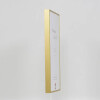 Effect aluminium fotolijst Quadro 61x91 5 cm goud ontspiegeld glas