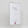 Effect aluminium fotolijst Quadro 61x91 5 cm zilver hoogglans ontspiegeld glas