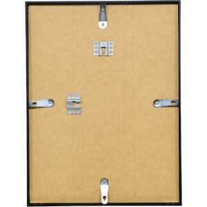 Effect fotolijst aluminium Serie 1 antireflexglas zwart 59,4 x 84,1 cm
