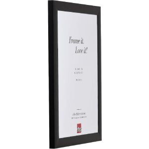 Effect Aluminium Afbeeldingslijst Profil S3 zwart 40x50 cm met antireflexglas