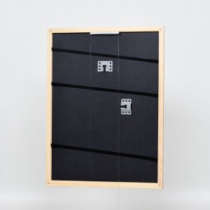 Effect houten lijst profiel 32 lichtbruin 18x24 cm anti-reflexglas