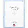 Effect houten lijst profiel 32 blauw 18x24 cm anti-reflexglas