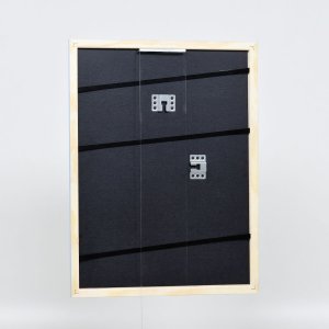 Effect houten lijst profiel 32 blauw 27x48 cm anti-reflexglas