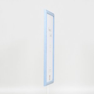 Effect houten lijst profiel 32 blauw 40x50 cm anti-reflexglas