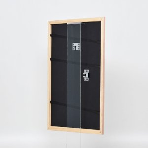Effect houten lijst profiel 32 lichtbruin 45x60 cm anti-reflexglas