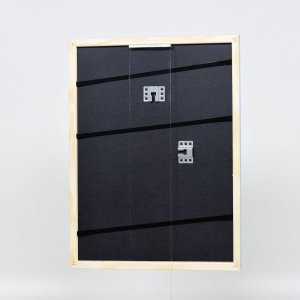 Effect houten lijst profiel 32 blauw 50x70 cm anti-reflexglas