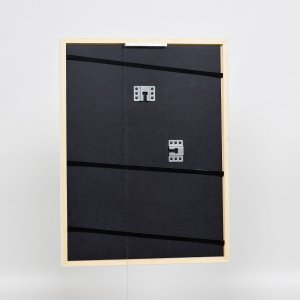 Effect massief houten fotolijst Profiel 39 wit 30,5x91,5 cm Antireflecterend glas