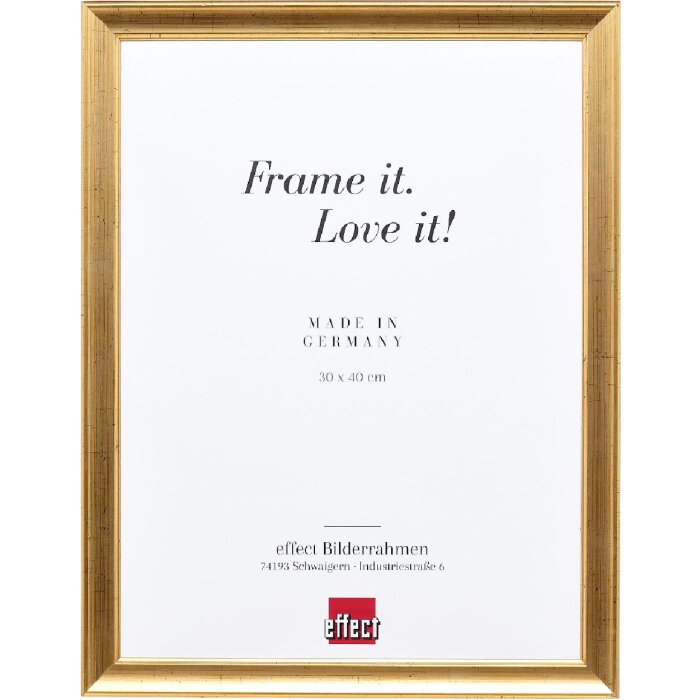 Effect Houten Fotolijst Profil 41 Antikgoud 50x75 cm Antireflexglas
