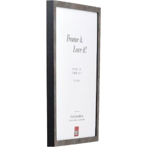 Effect houten fotolijst met antireflexglas, anthrazit, 18x24 cm