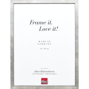 Effect Bilderrahmen Holzrahmen Profil 42 Antireflexglas...