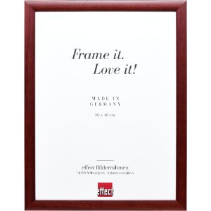 effect Holzbilderrahmen Profil 43 rot 7x10 cm mit...