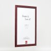 Effect houten foto-lijst Profil 43 rood 13x18 cm met antireflexglas