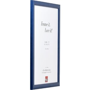 Effect Houten Foto-Rand Profiel 43 royalblau 20x25 cm met Antireflexglas