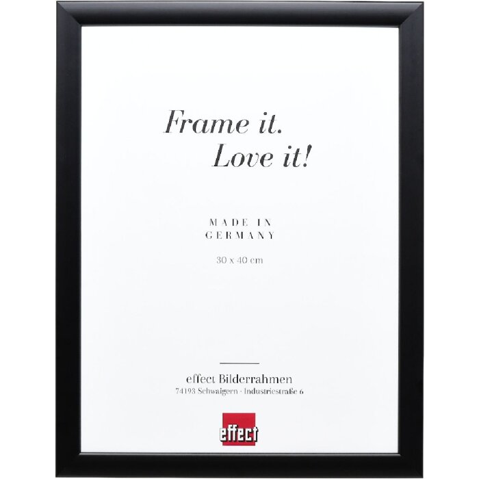 Effect Houten Foto-Frame Profil 43 zwart 35x50 cm