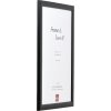 Effect Houten Foto-Ramen Profil 43 zwart 40x60 cm Antireflexglas