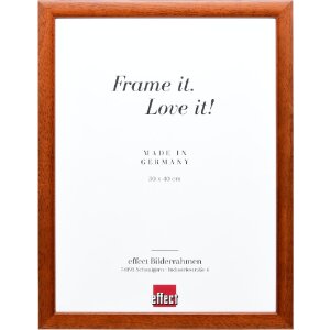 Effect Holz-Bilderrahmen Profil 43 braun 50x60 cm
