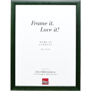 Effect Holz-Bilderrahmen Profil 43 tannengrün 50x60...