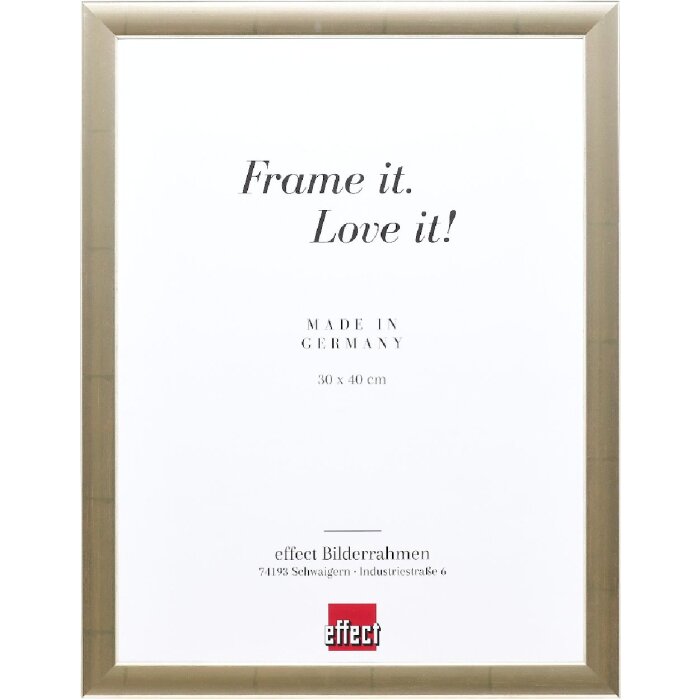Effect Houten Fotolijst Profiel 43 Zilver 60x90 cm Antireflexglas