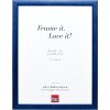 Effect Holz-fotolijst Profil 43 royalblau 60x90 cm met antireflexglas