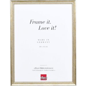 effect Holzrahmen Profil 48 goud 7x10 cm antireflexglas