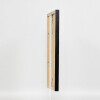 Effect Holzrahmen Profil 48 zwart 23x70 cm antireflexglas