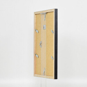 Effect Holzrahmen Profil 48 zilver 24x30 cm antireflexglas