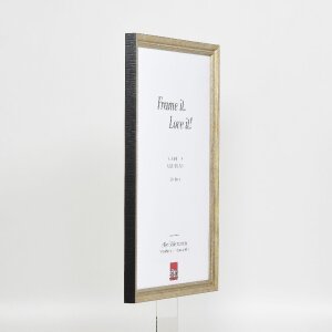 Effect houten fotolijst Profil 48 goud 25x70 cm met antireflexglas