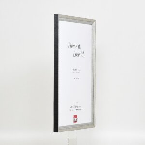 Effect Houten Fotolijst Profil 48 Zilver 35x50 cm met Antireflexglas