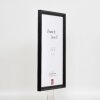 Effect Holzrahmen Profil 48 zwart 40x60 cm antireflexglas