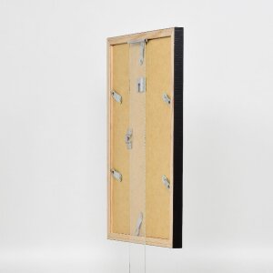 Effect Houten Lijst Profil 48 Zwart 50x65 cm met Antireflexglas