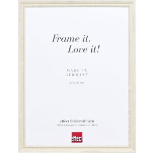 Effect Holzrahmen Profil 48 wit 50x70 cm —...