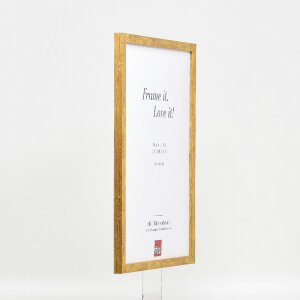 Effect Holzrahmen Profil 51 antikgold 40x40 cm Antireflexglas 0511-4040-04