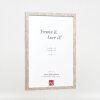 Effect Holzrahmen Profil 51 antiksilber 59,4x84,1 cm mit Antireflexglas