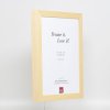 Effect houten fotolijst profiel 55 natuur 28x35 cm Antireflecterend glas