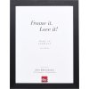 Effect houten fotolijst profiel 55 zwart 50x60 cm Antireflecterend glas