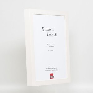 Effect houten fotolijst profiel 55 wit 60x90 cm Antireflecterend glas