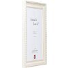 effect 0561-2535-05 Profil 56 Holz Bilderrahmen 25x35 cm weiß mit Antireflexglas