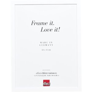 Effect Holzrahmen Profil 58 wit 14,8x21 cm met...