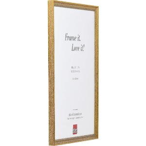 Effect Bilderrahmen Holz Profil 66 Antikgold 7x10 cm
