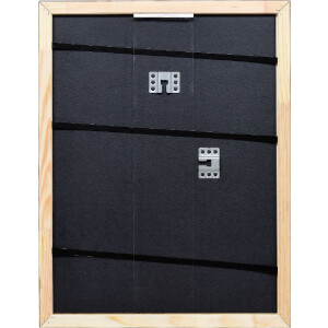 Effect Holzrahmen Profil 67 donkerbruin 60x60 cm houten fotolijst met antireflexglas