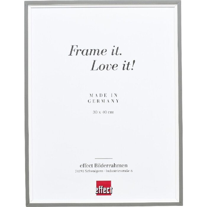 Effect Houten Fotolijst Profil 69 Grijs 21x28 cm met Anti-Reflectieglas