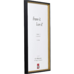Effect Houten Bilderrahmen Profil 69 Goud 30x45 cm met Antireflexglas