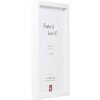 Effect Houten Foto-Frame Profil 74 wit 30x30 cm met anti-reflex glas
