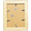 effect Holz-Bilderrahmen Profil 80 wit 70x100 cm met antireflexglas