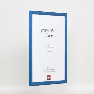 Effect houten lijst profiel 89 blauw 18x24 cm anti-reflexglas