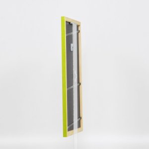 Effect houten lijst profiel 89 groen 21x28 cm ontspiegeld glas