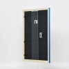 Effect houten lijst profiel 89 blauw 25x80 cm anti-reflexglas