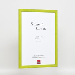 Effect houten lijst profiel 89 groen 27x48 cm ontspiegeld glas