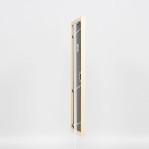 Effect houten lijst Profiel 89 wit 42x59,4 cm ontspiegeld glas